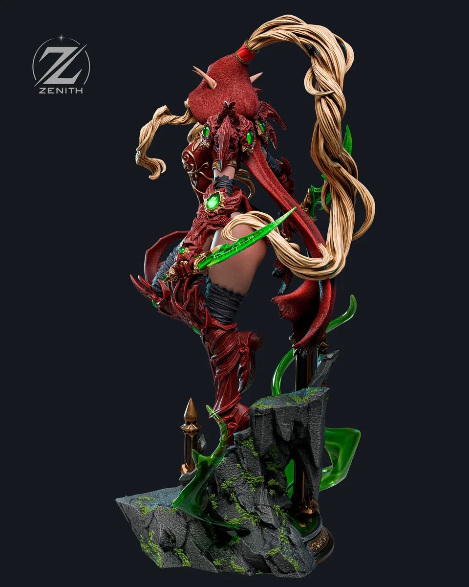 Valeera Sanguinar | Fan Art | 3D Printed Resin Model Garage Kit | *Un-Painted* | Zenith Studios 4