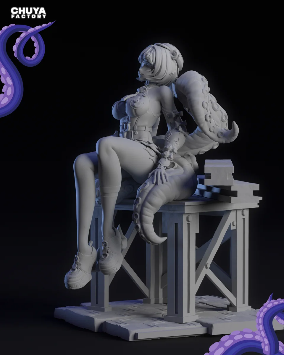 Yidhari | Fan Art | 3D Printed Resin Model Garage Kit | *Un-Painted* | Chuya Factory 11