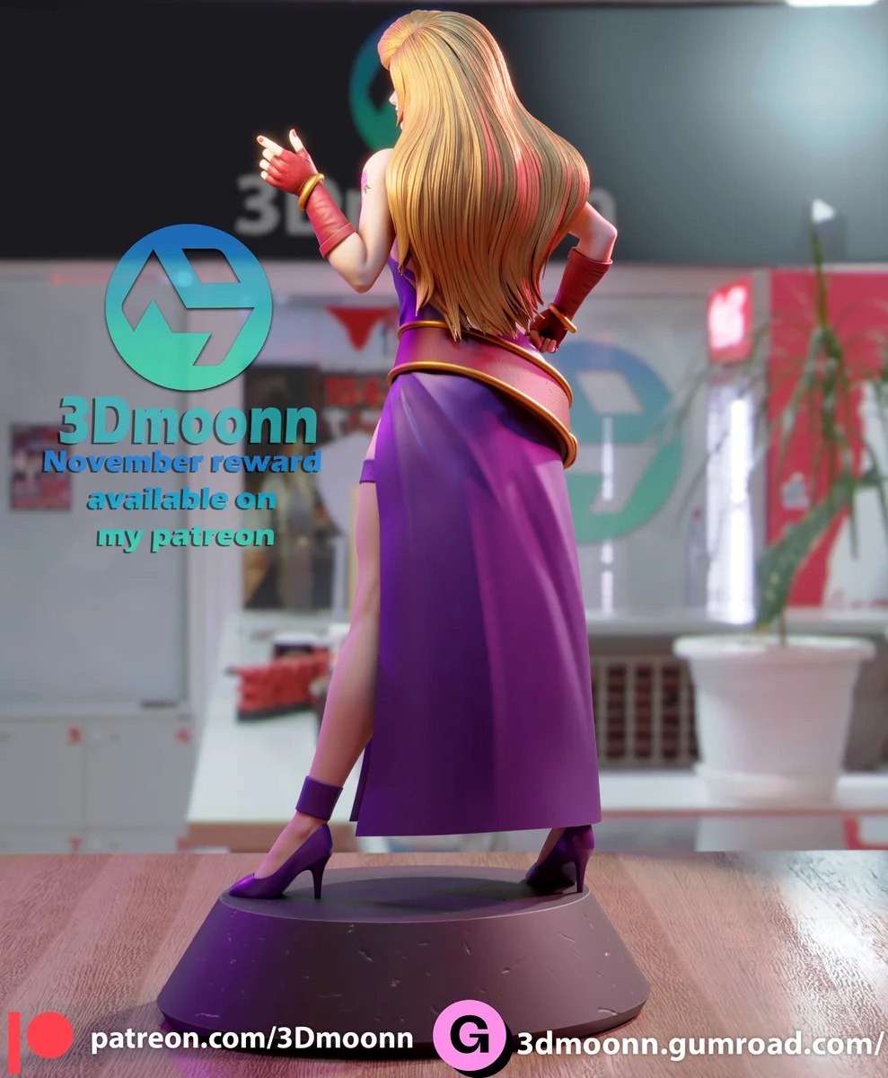 B.Jenet | Fan Art | 3D Printed Resin Model Garage Kit | *Un-Painted* | 3DMoonn 3