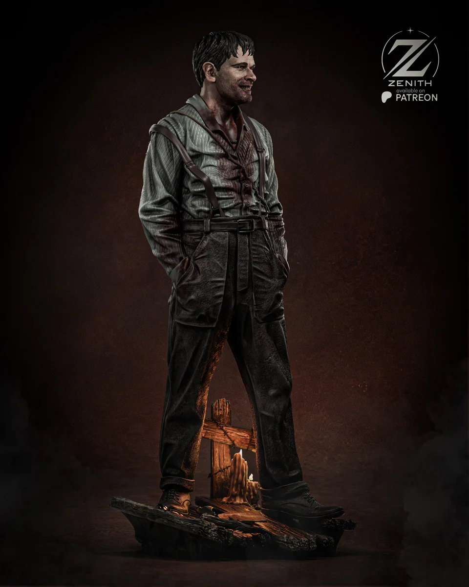 Remmick | Fan Art | 3D Printed Resin Model Garage Kit | *Un-Painted* | Zenith Studios 6