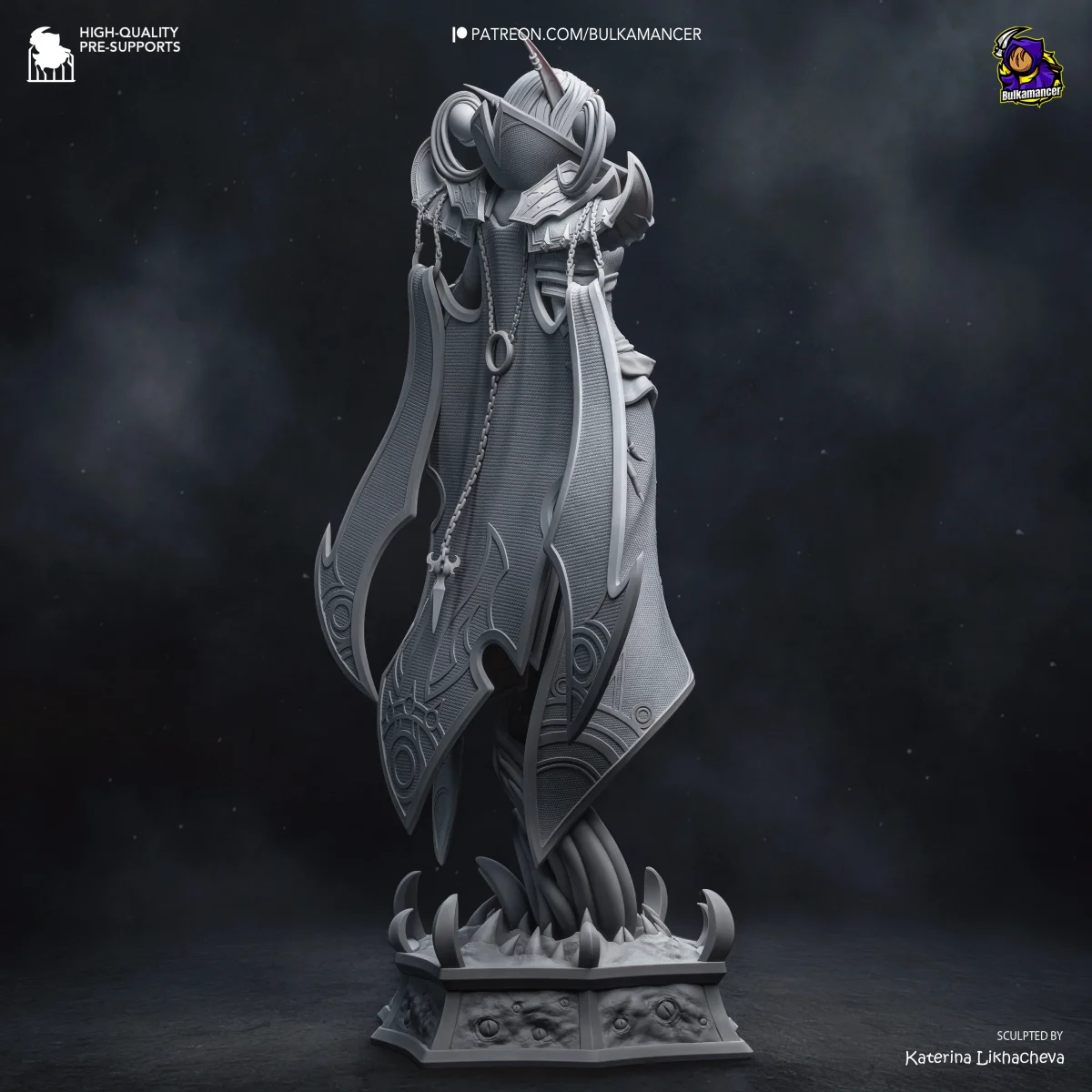 Xal'atath | Fan Art | 3D Printed Resin Model Garage Kit | *Un-Painted* | Bulkamancer 7