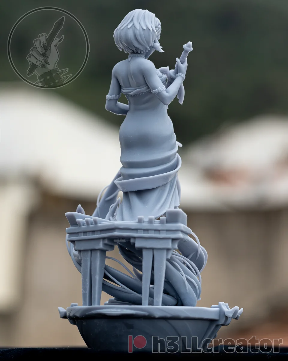 Zelda | Fan Art | 3D Printed Resin Model Garage Kit | *Un-Painted* | H3LL Creator 9