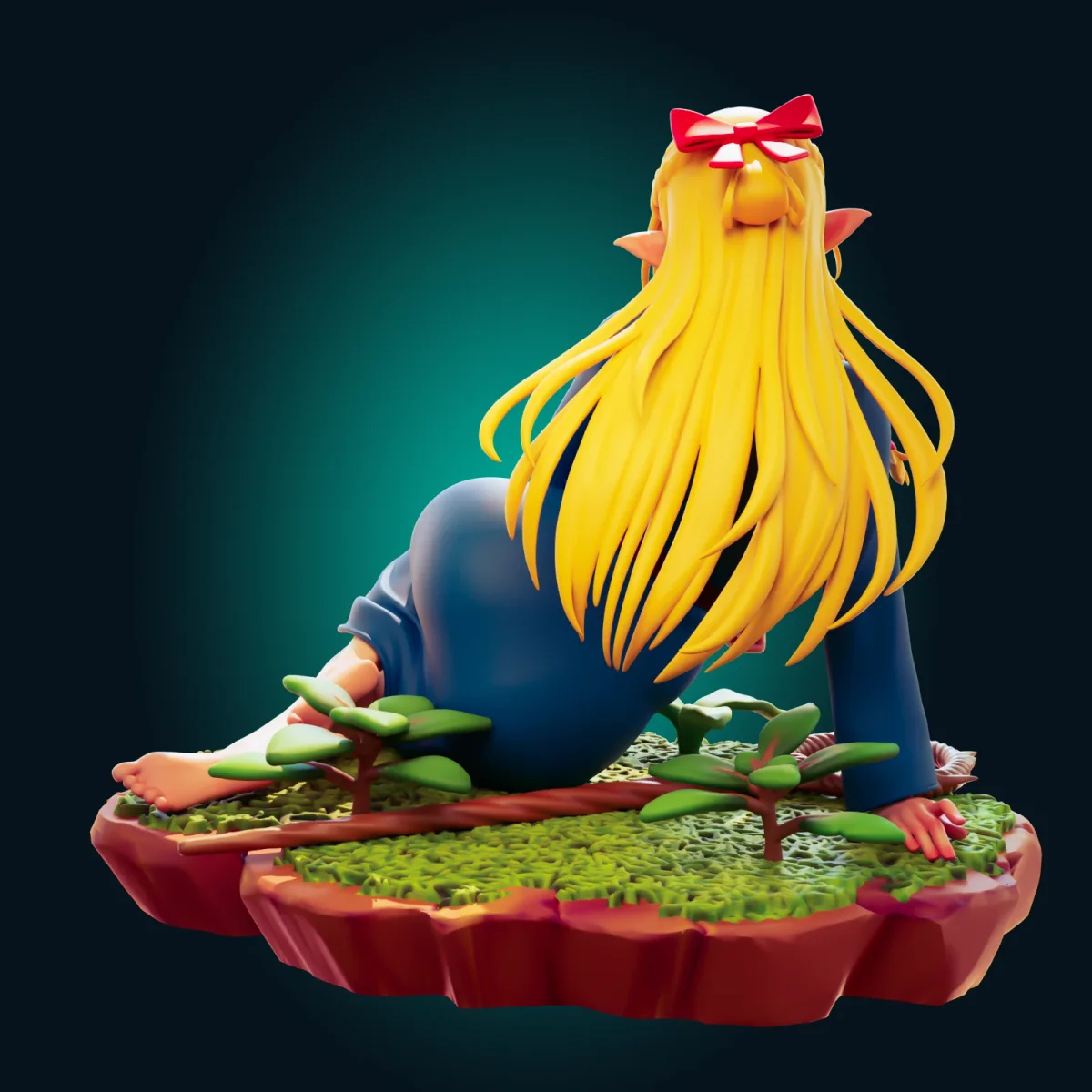 Marcille | Fan Art | 3D Printed Resin Model Garage Kit | *Un-Painted* | Officer Rhu 2