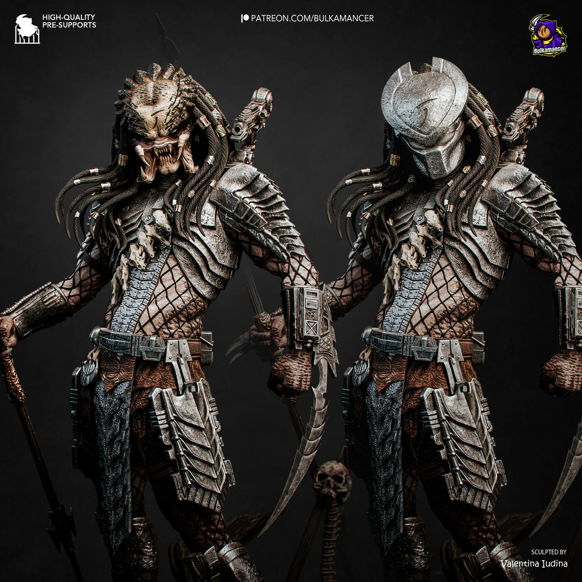 Predator | Fan Art | 3D Printed Resin Model Garage Kit | *Un-Painted* | Bulkamancer 9