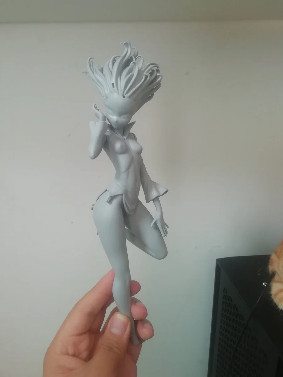 Tatsumaki | Fan Art | 3D Printed Resin Model Garage Kit | *Un-Painted* | Sin3Dstudio 8