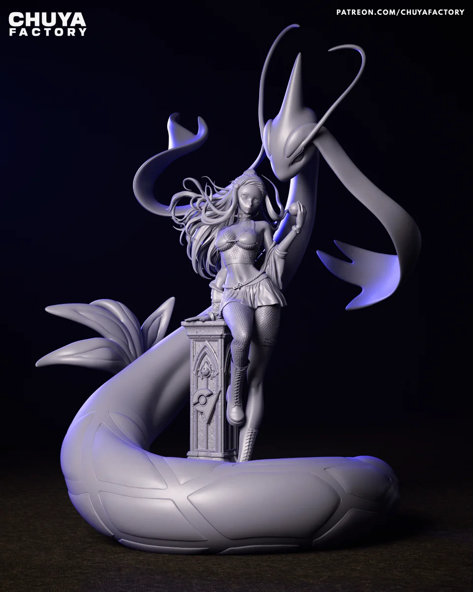Nessa | Fan Art | 3D Printed Resin Model Garage Kit | *Un-Painted* | Chuya Factory 9