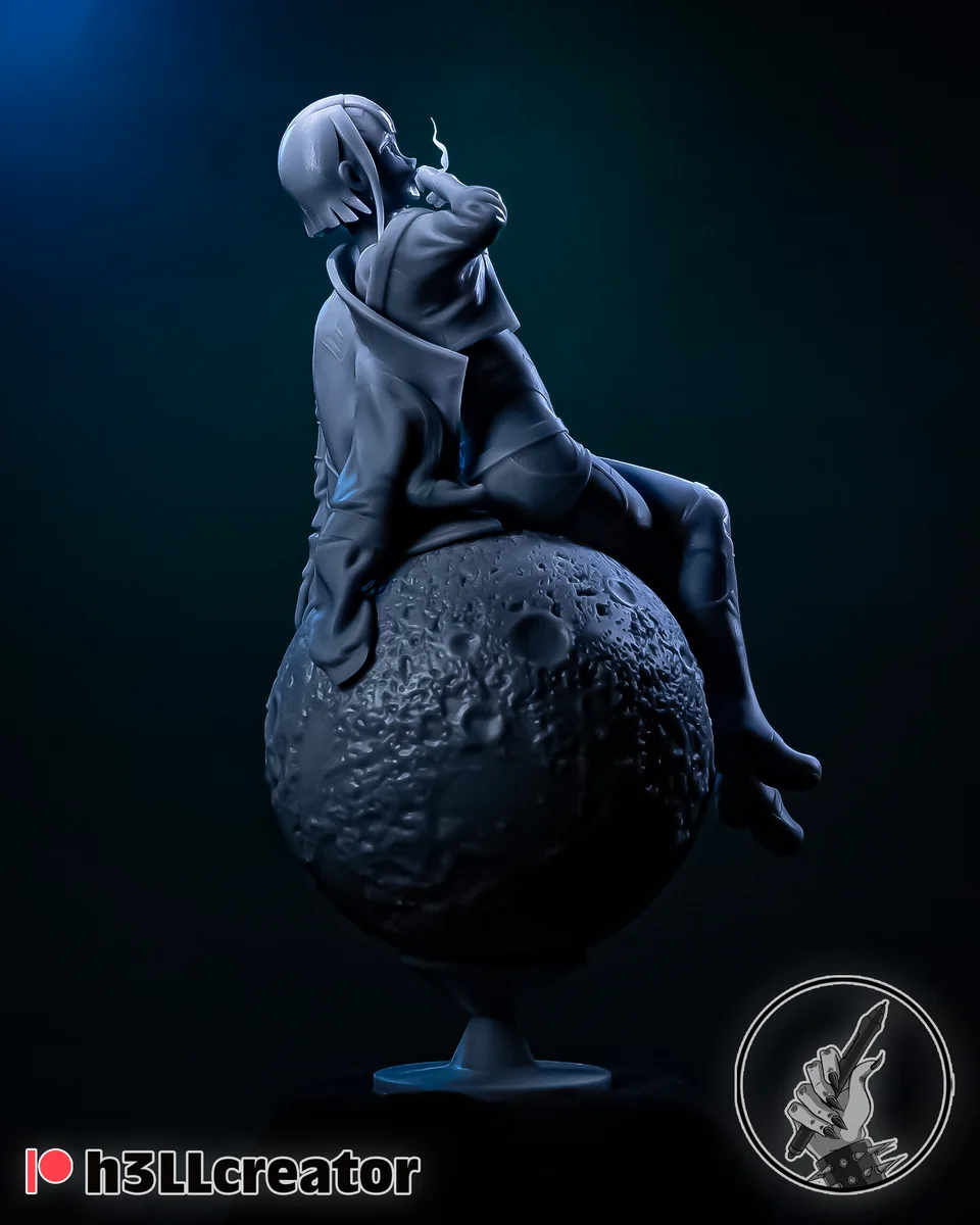 Lucyna Kushinada | Fan Art | 3D Printed Resin Model Garage Kit | *Un-Painted* | H3LL Creator 6