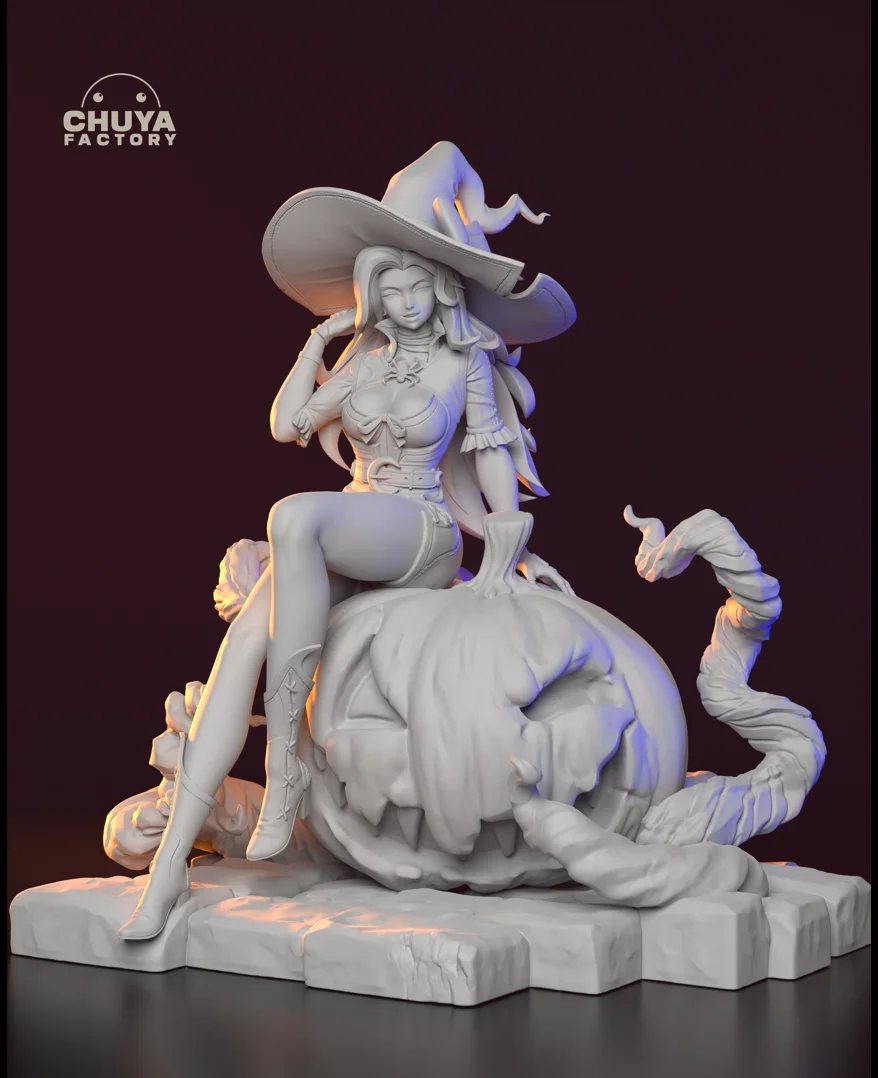 Sylvia | Fan Art | 3D Printed Resin Model Garage Kit | *Un-Painted* | Chuya Factory 8