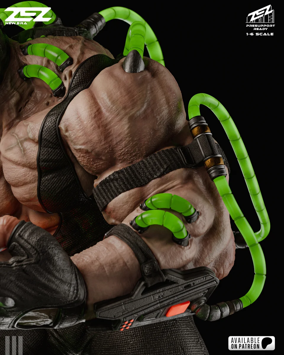 Bane | Fan Art | 3D Printed Resin Model Garage Kit | *Un-Painted* | ZEZ Studio 7