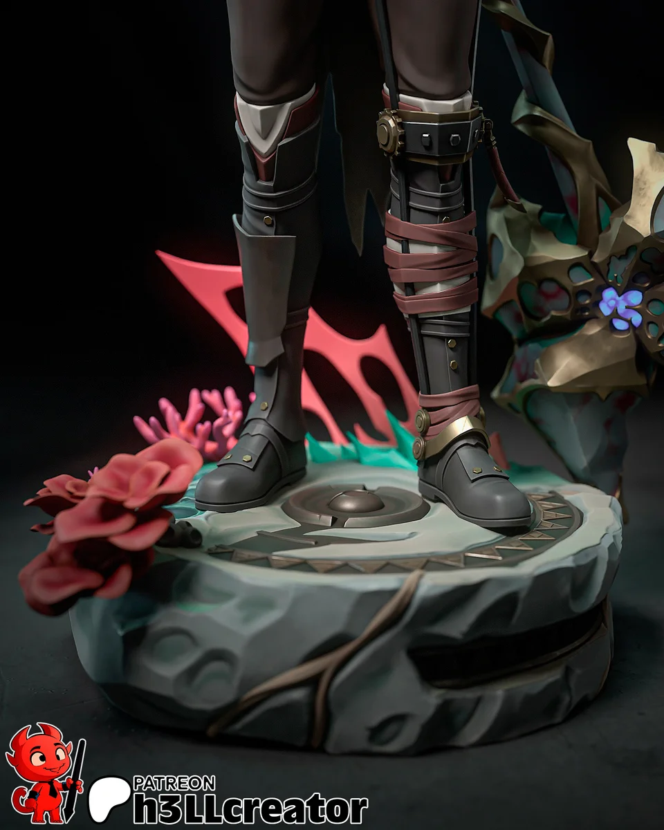 Jayce Talis | Fan Art | 3D Printed Resin Model Garage Kit | *Un-Painted* | H3LL Creator 11