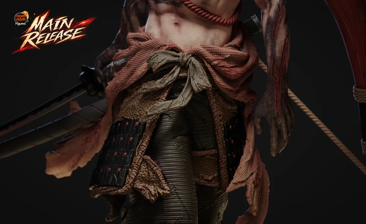 Genichiro Ashina | Fan Art | 3D Printed Resin Model Garage Kit | *Un-Painted* | Nomnom 8