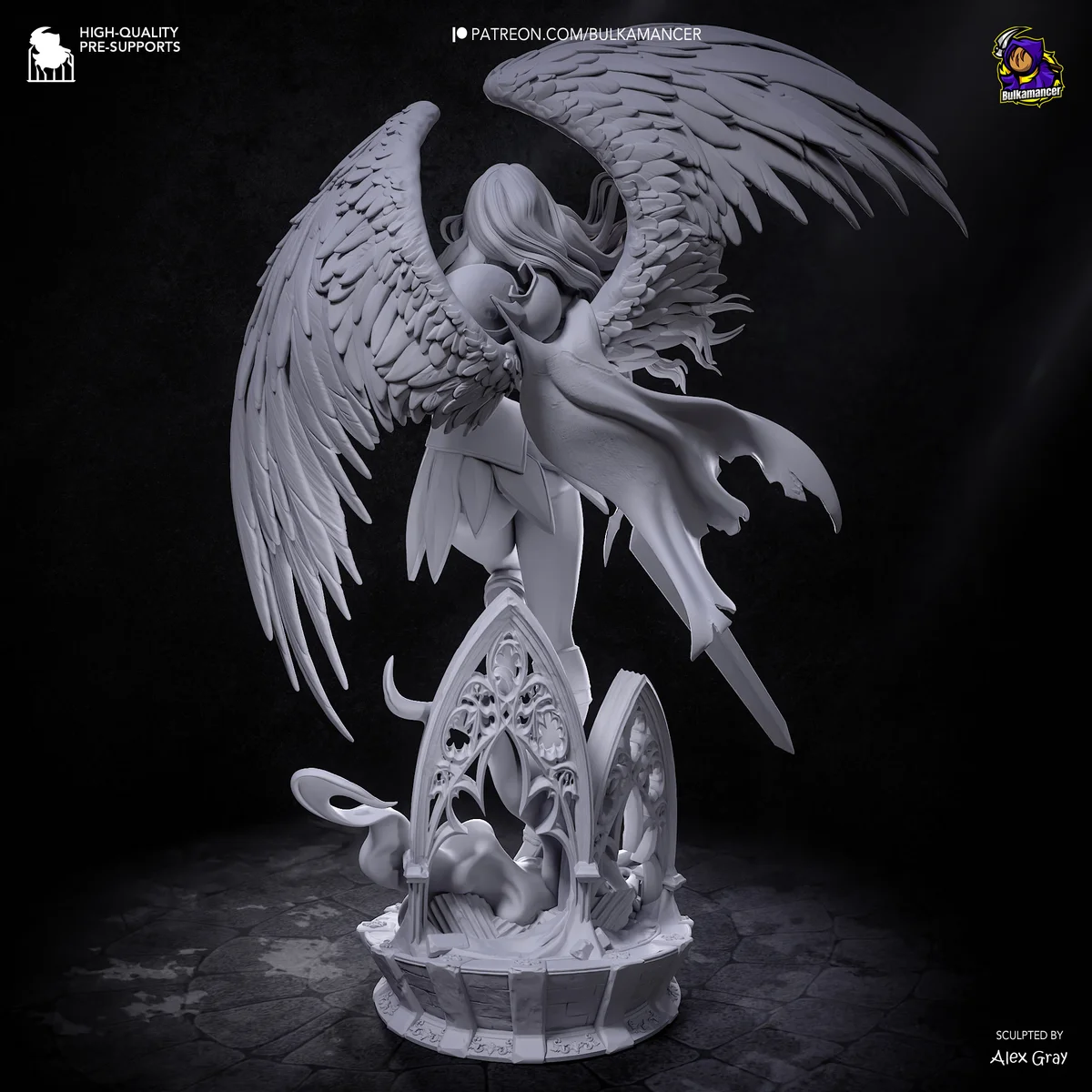Teresa | Fan Art | 3D Printed Resin Model Garage Kit | *Un-Painted* | Bulkamancer 14