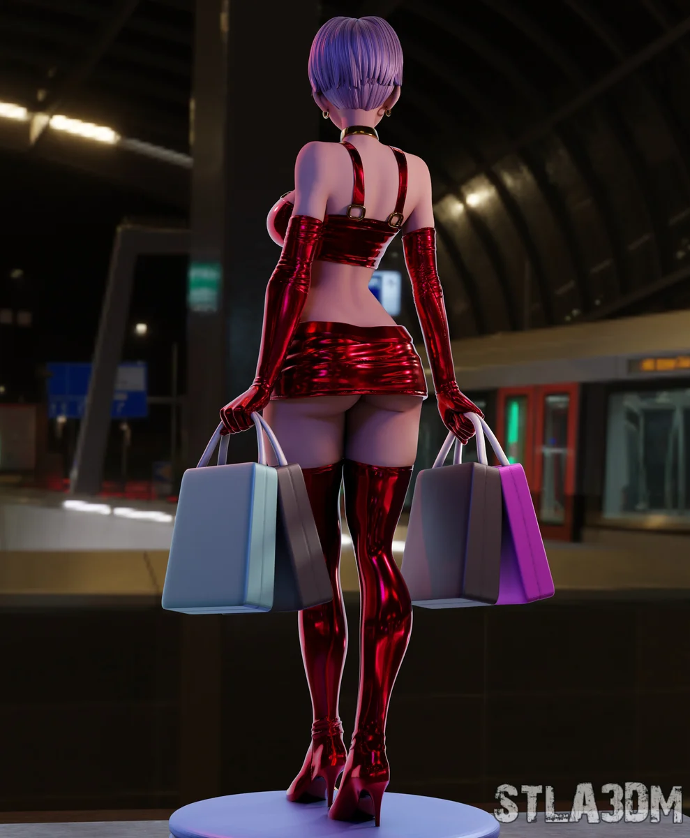 Trunks Girl | Fan Art | 3D Printed Resin Model Garage Kit | *Un-Painted* | Momoji 4