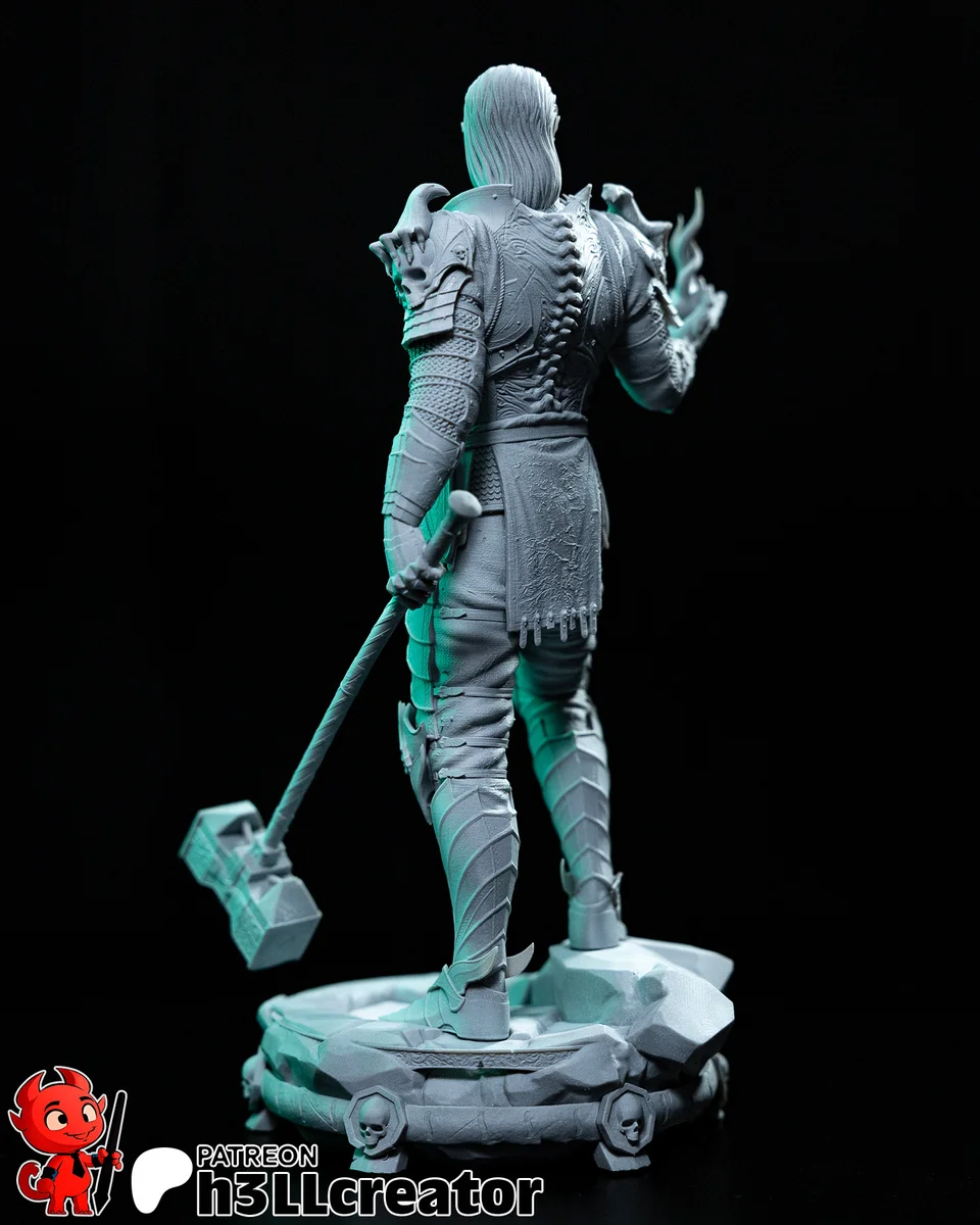 Ketheric Thorm | Fan Art | 3D Printed Resin Model Garage Kit | *Un-Painted* | H3LL Creator 9