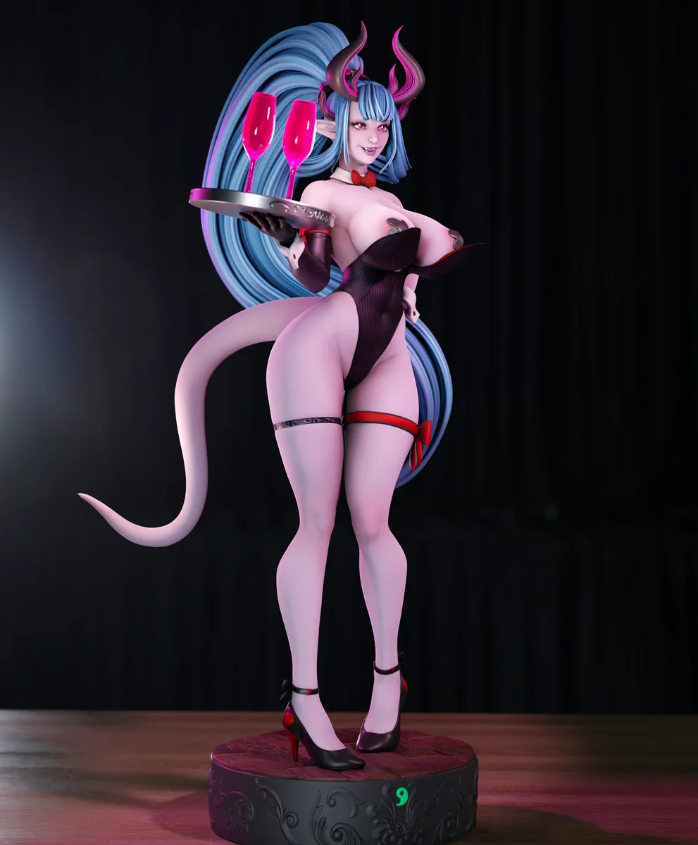 Ibuki Douji | Fan Art | 3D Printed Resin Model Garage Kit | *Un-Painted* | Momoji 3