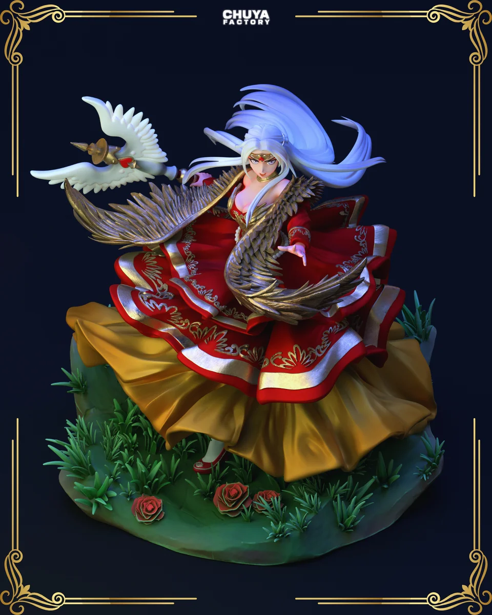 Edelgard von Hresvelg | Fan Art | 3D Printed Resin Model Garage Kit | *Un-Painted* | Chuya Factory 6