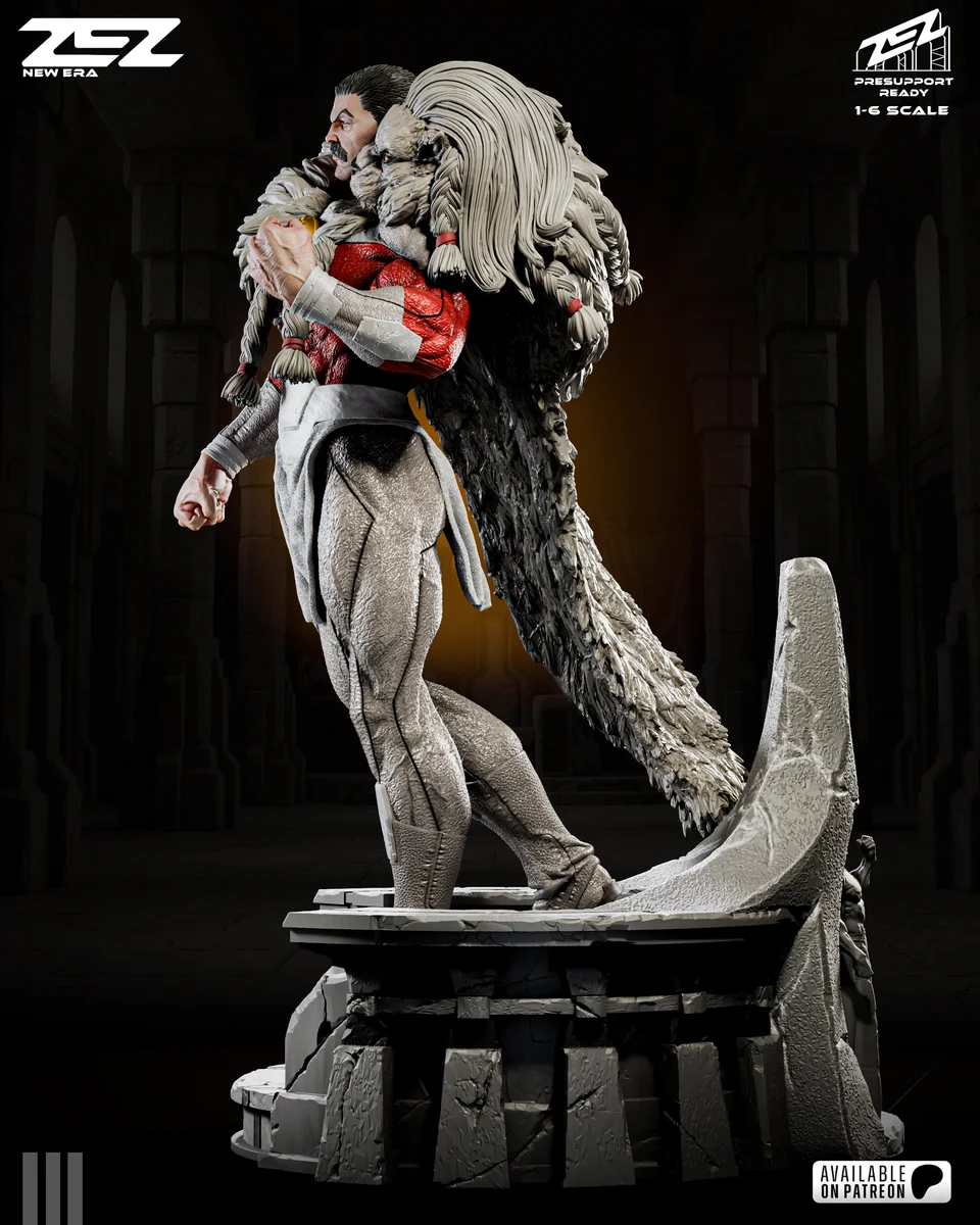 Thragg Museum | Fan Art | 3D Printed Resin Model Garage Kit | *Un-Painted* | ZEZ Studio 5