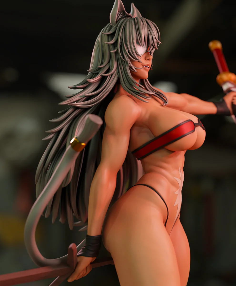 Ghislaine Dedoldia | Fan Art | 3D Printed Resin Model Garage Kit | *Un-Painted* | Momoji 20