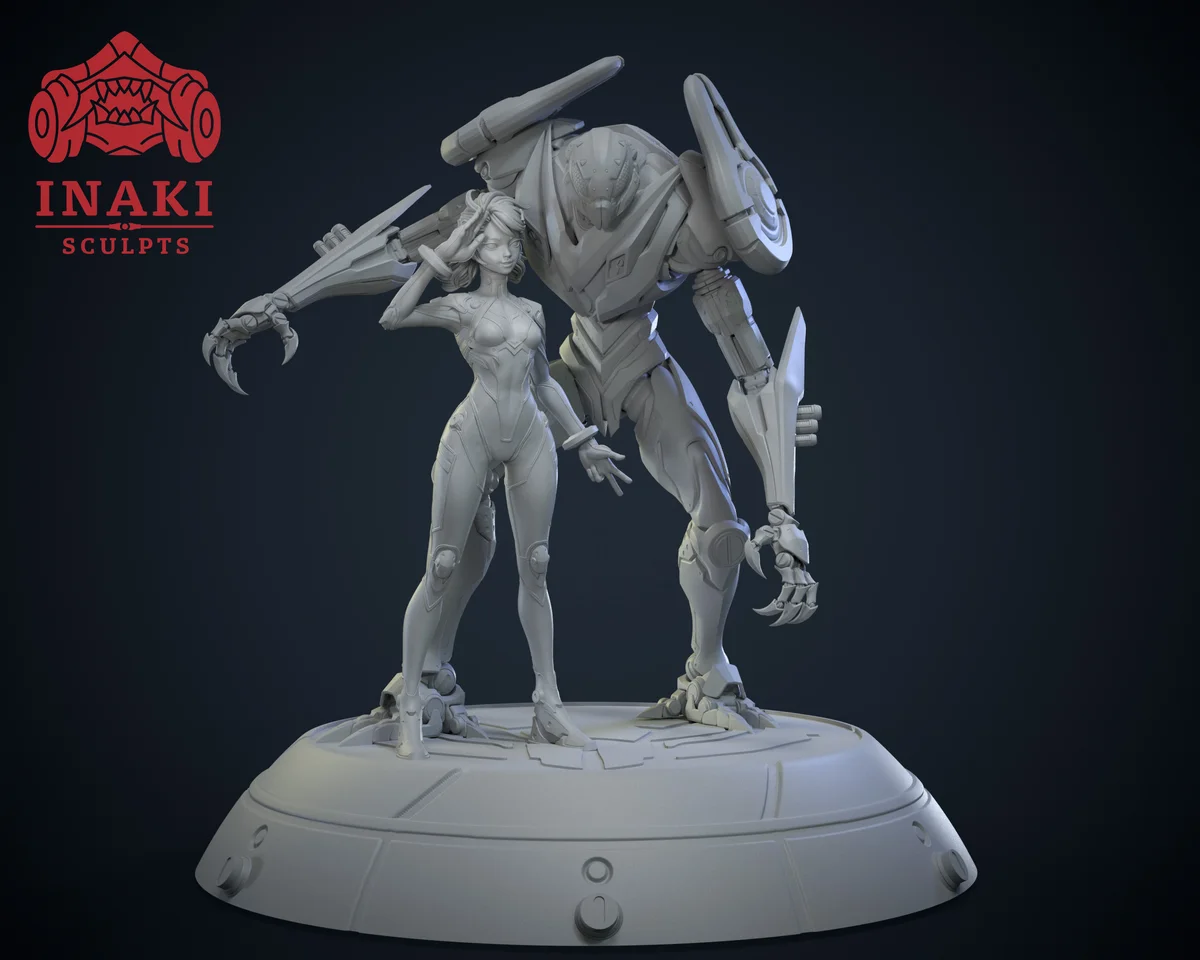 Peni Parker | Fan Art | 3D Printed Resin Model Garage Kit | *Un-Painted* | Inaki Sculpts 5