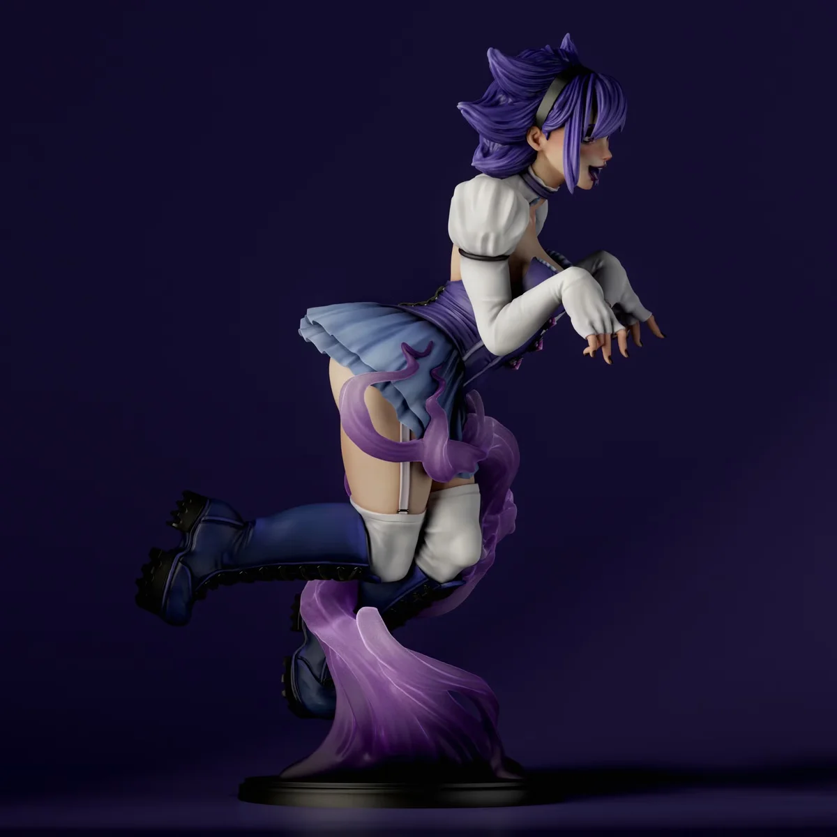 Hauny Shiny | Fan Art | 3D Printed Resin Model Garage Kit | *Un-Painted* | SiryllArt 3