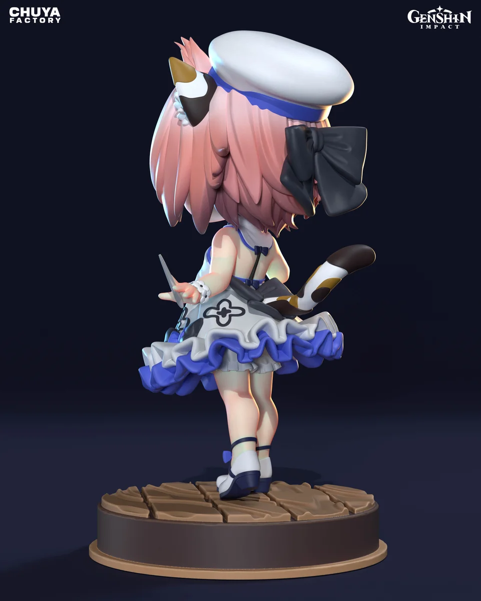 Chibi Diona | Fan Art | 3D Printed Resin Model Garage Kit | *Un-Painted* | Chuya Factory 6