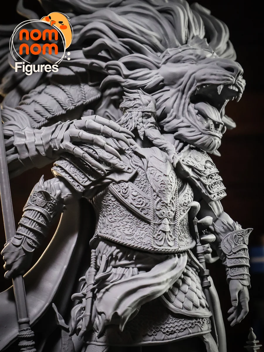 Godfrey | Fan Art | 3D Printed Resin Model Garage Kit | *Un-Painted* | Nomnom 12