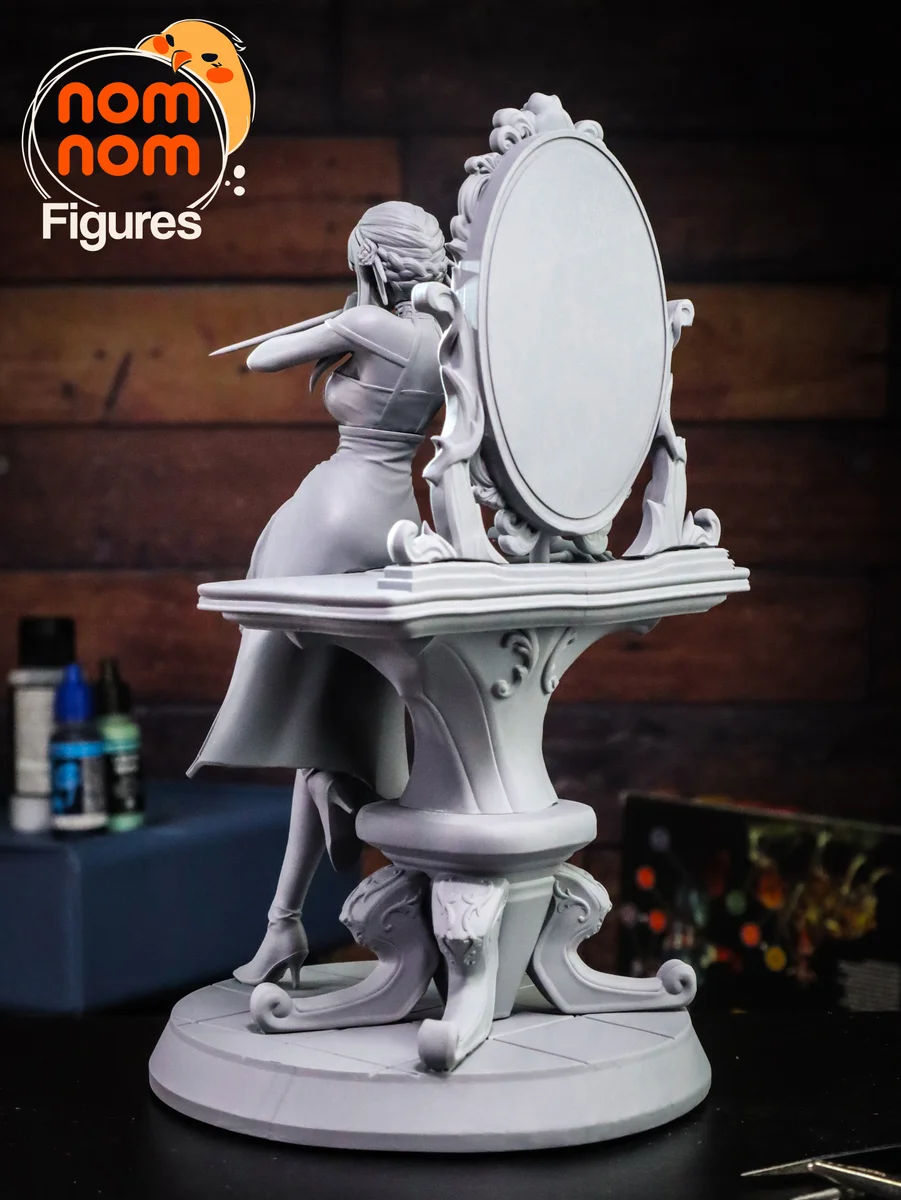 Yor Forger | Fan Art | 3D Printed Resin Model Garage Kit | *Un-Painted* | Nomnom 6