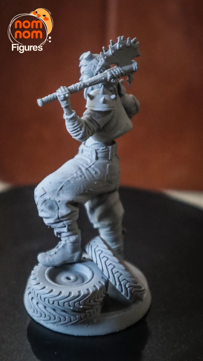 Tootsy Flower | Fan Art | 3D Printed Resin Model Garage Kit | *Un-Painted* | Nomnom 5