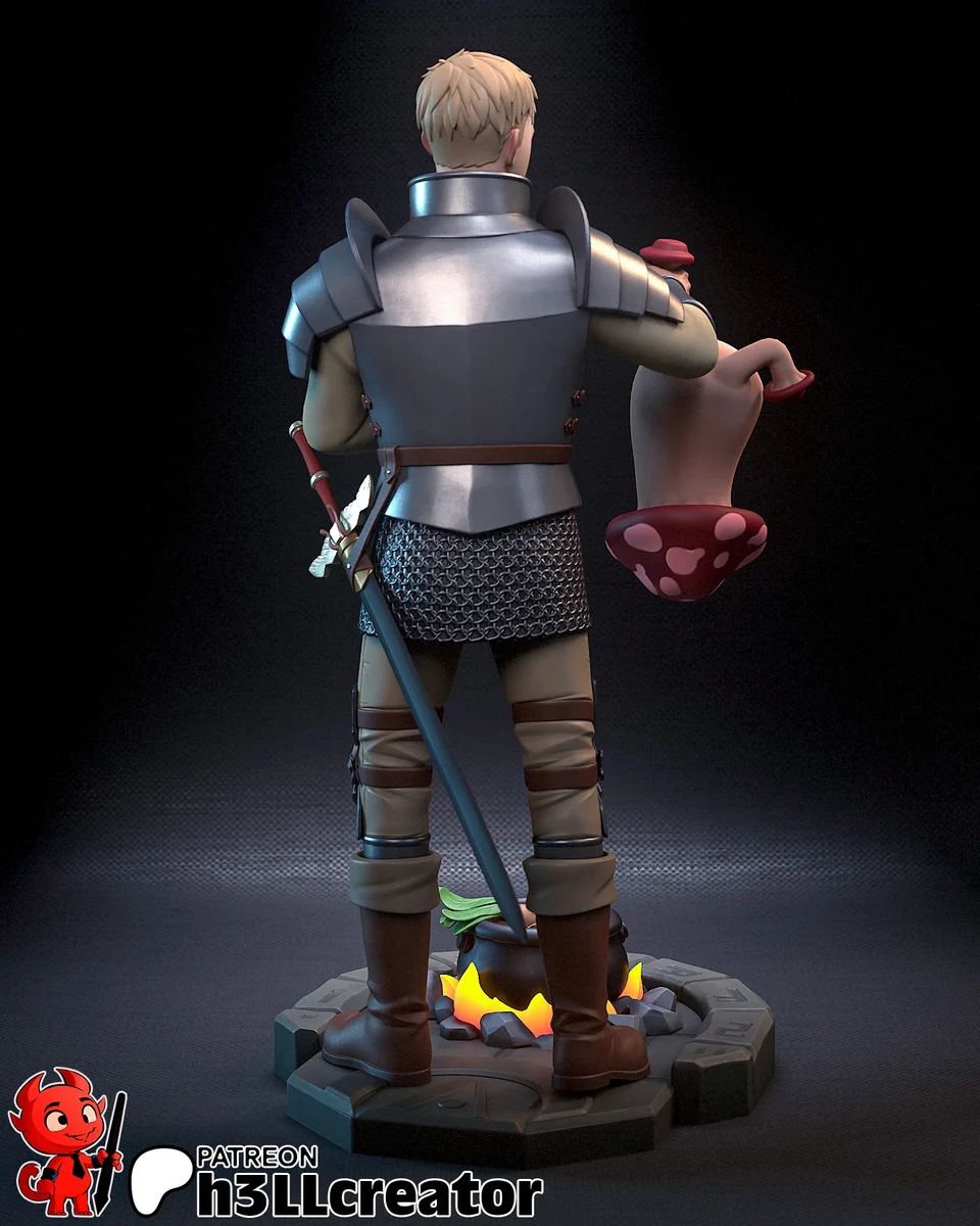 Laios Touden | Fan Art | 3D Printed Resin Model Garage Kit | *Un-Painted* | H3LL Creator 5