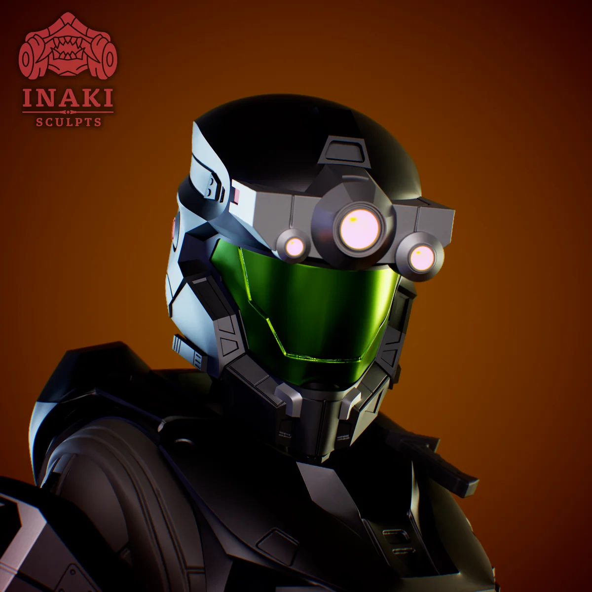 Beastkin Spartan | Fan Art | 3D Printed Resin Model Garage Kit | *Un-Painted* | Inaki Sculpts 3