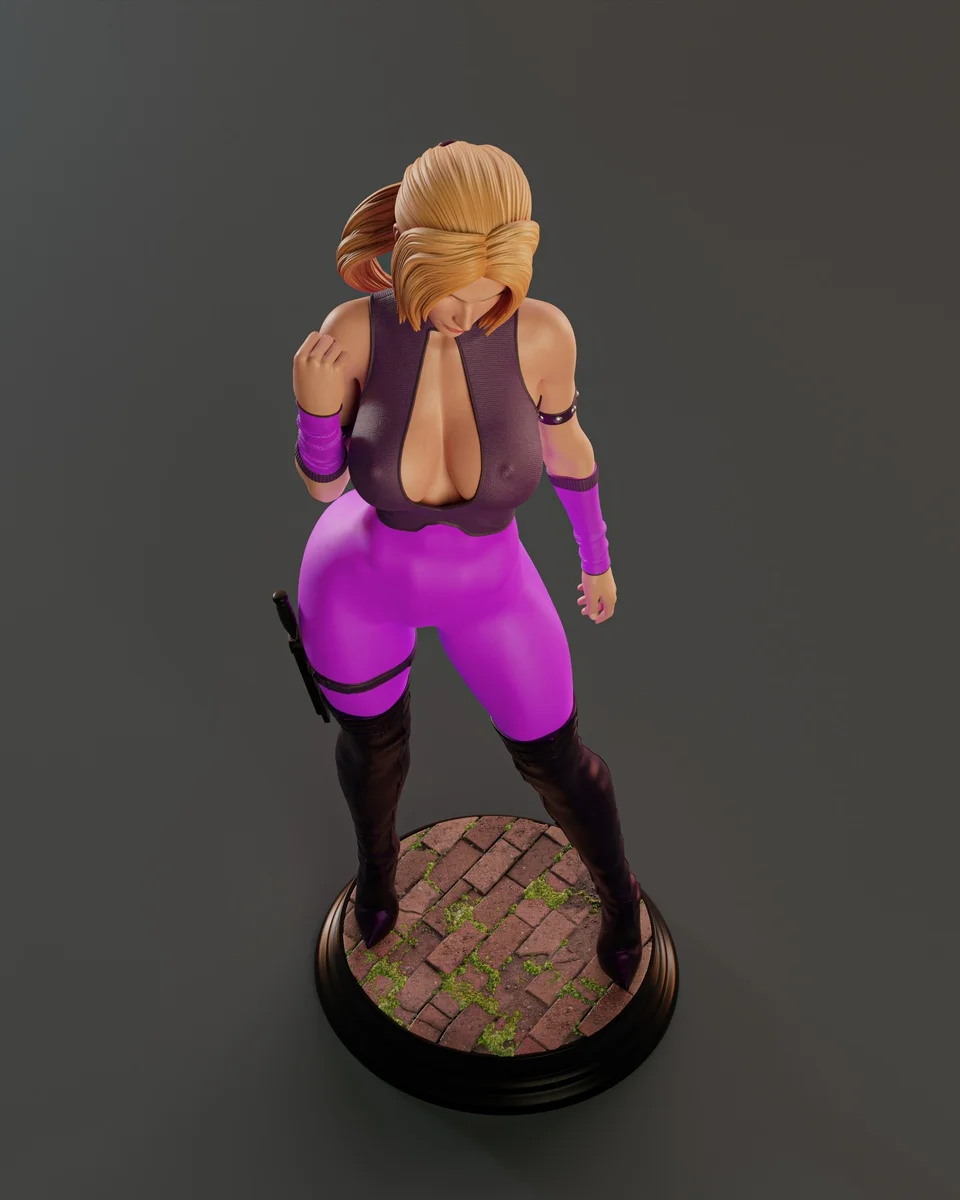 Nina Williams | Fan Art | 3D Printed Resin Model Garage Kit | *Un-Painted* | Abe3D 10