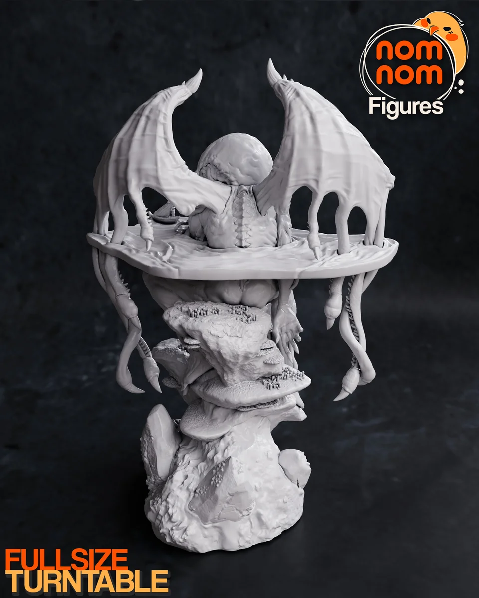 Cthulhu Mythos | Fan Art | 3D Printed Resin Model Garage Kit | *Un-Painted* | ES Monster 5