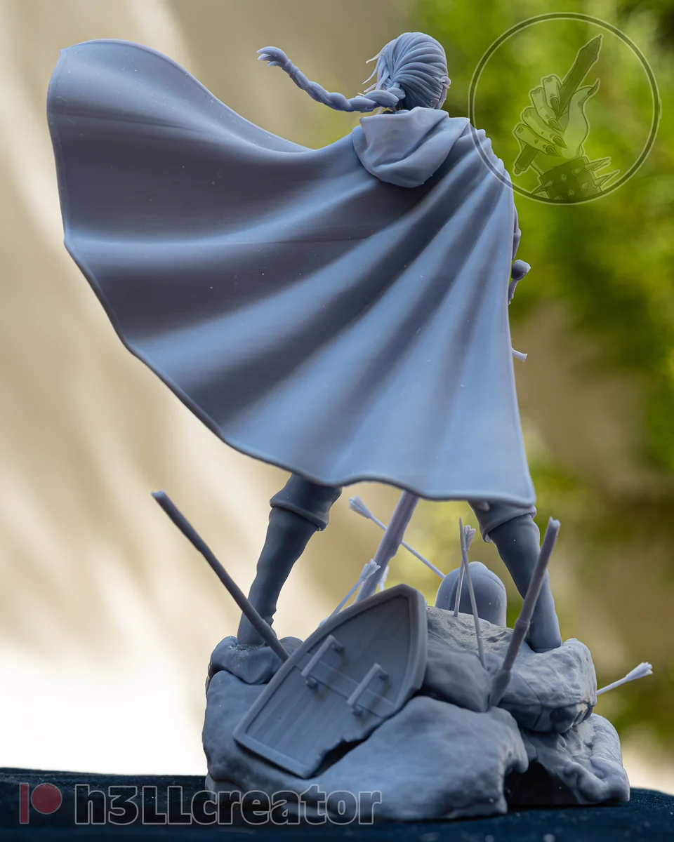 Meve | Fan Art | 3D Printed Resin Model Garage Kit | *Un-Painted* | H3LL Creator 9