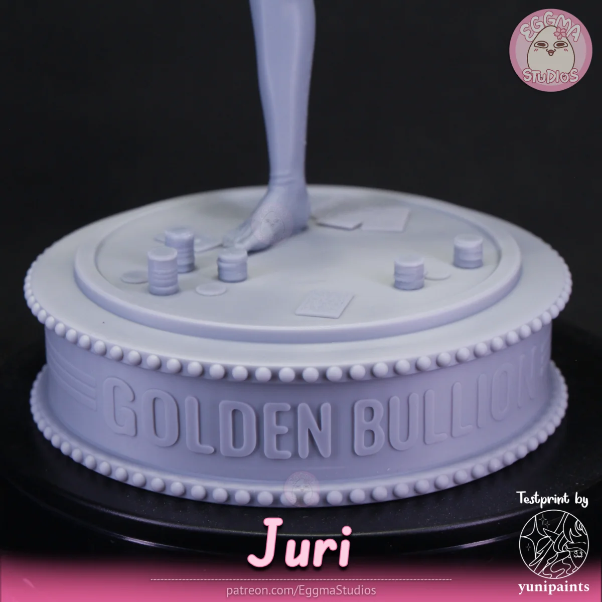 Juri | Fan Art | 3D Printed Resin Model Garage Kit | *Un-Painted* | EggmaStudios 15