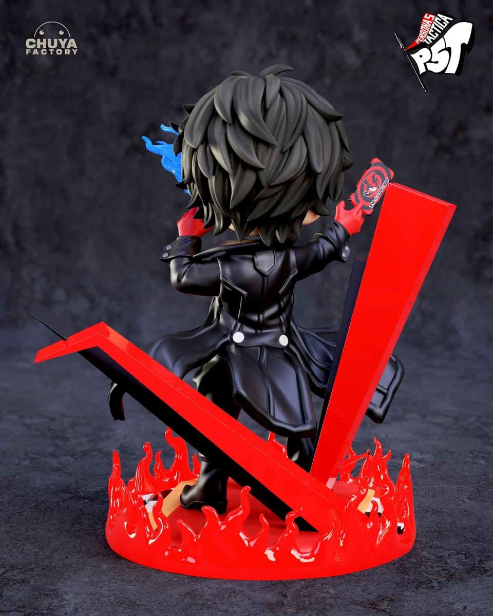 Chibi Joker | Fan Art | 3D Printed Resin Model Garage Kit | *Un-Painted* | Chuya Factory 5