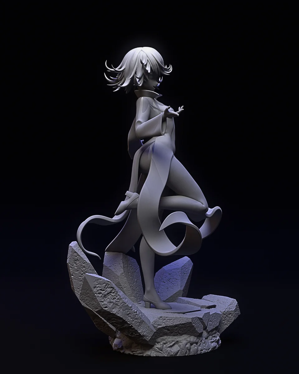 Tatsumaki | Fan Art | 3D Printed Resin Model Garage Kit | *Un-Painted* | Chuya Factory 11