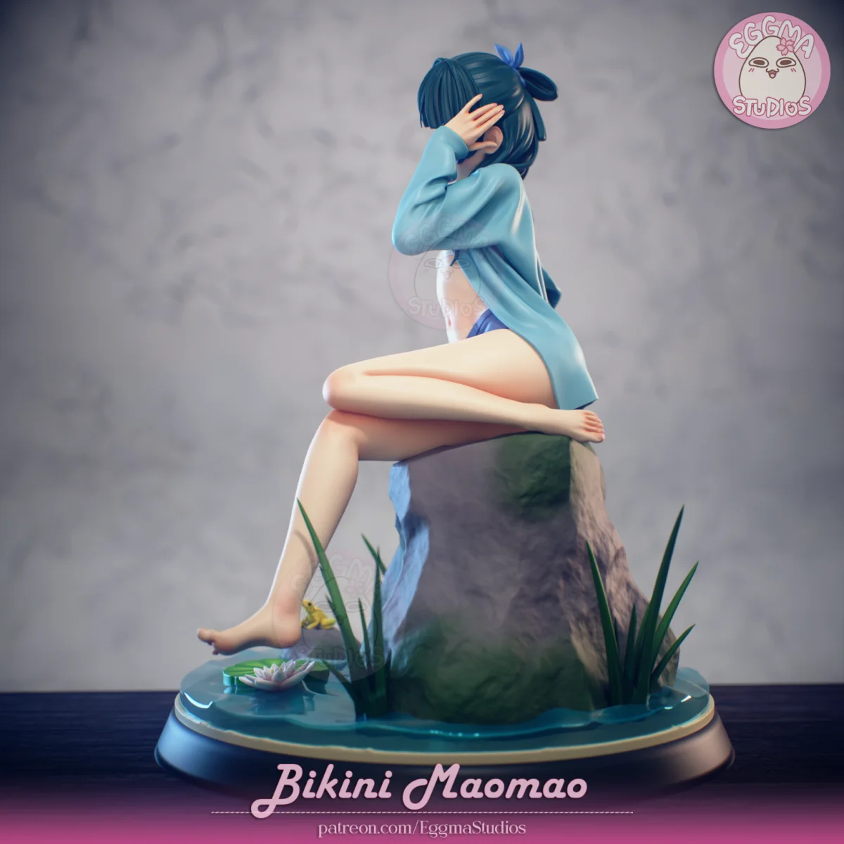 Maomao | Fan Art | 3D Printed Resin Model Garage Kit | *Un-Painted* | EggmaStudios 5