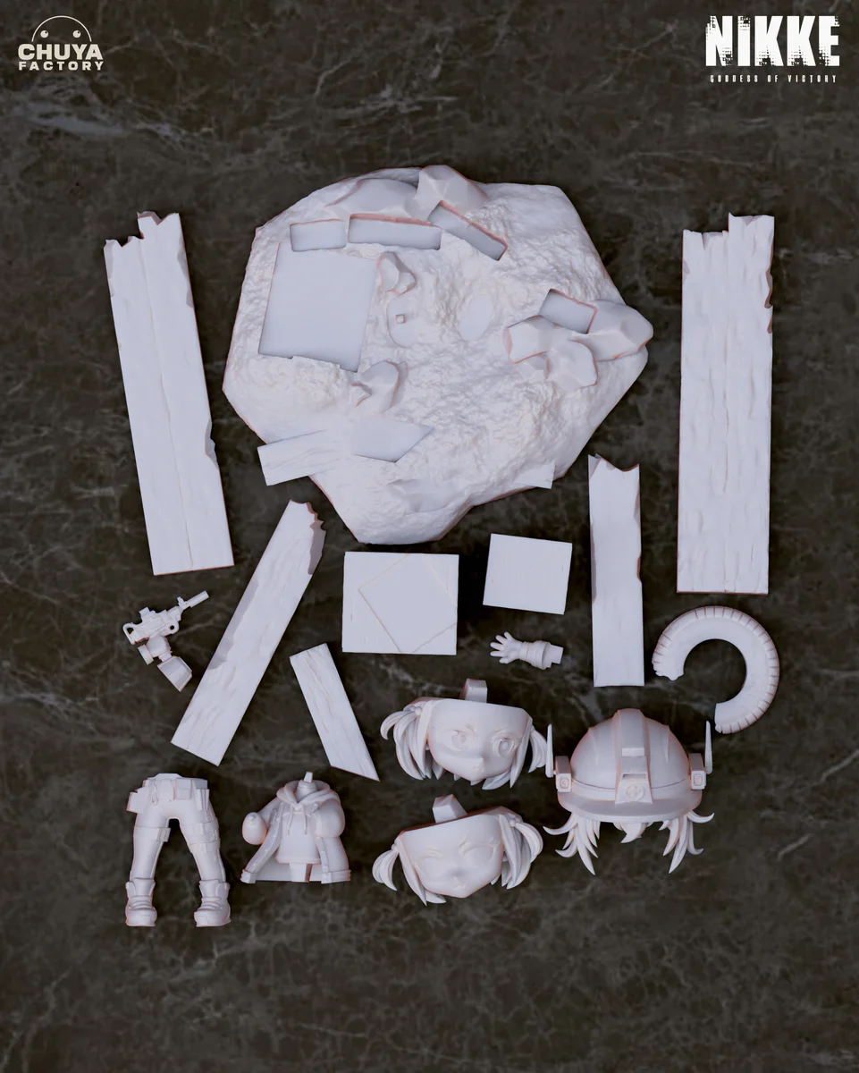 Chibi Liter | Fan Art | 3D Printed Resin Model Garage Kit | *Un-Painted* | Chuya Factory 8