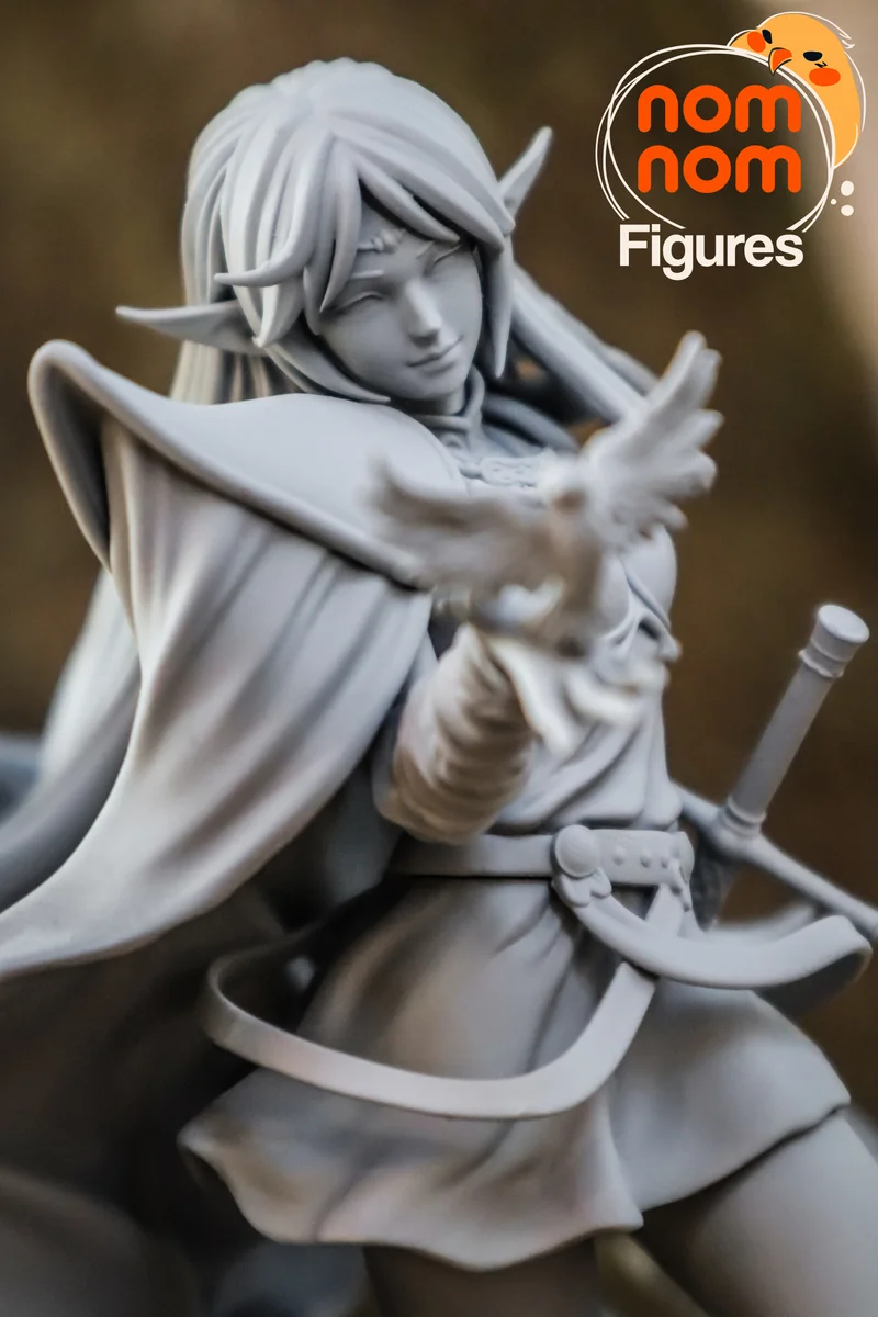 Deedlit | Fan Art | 3D Printed Resin Model Garage Kit | *Un-Painted* | Nomnom 10