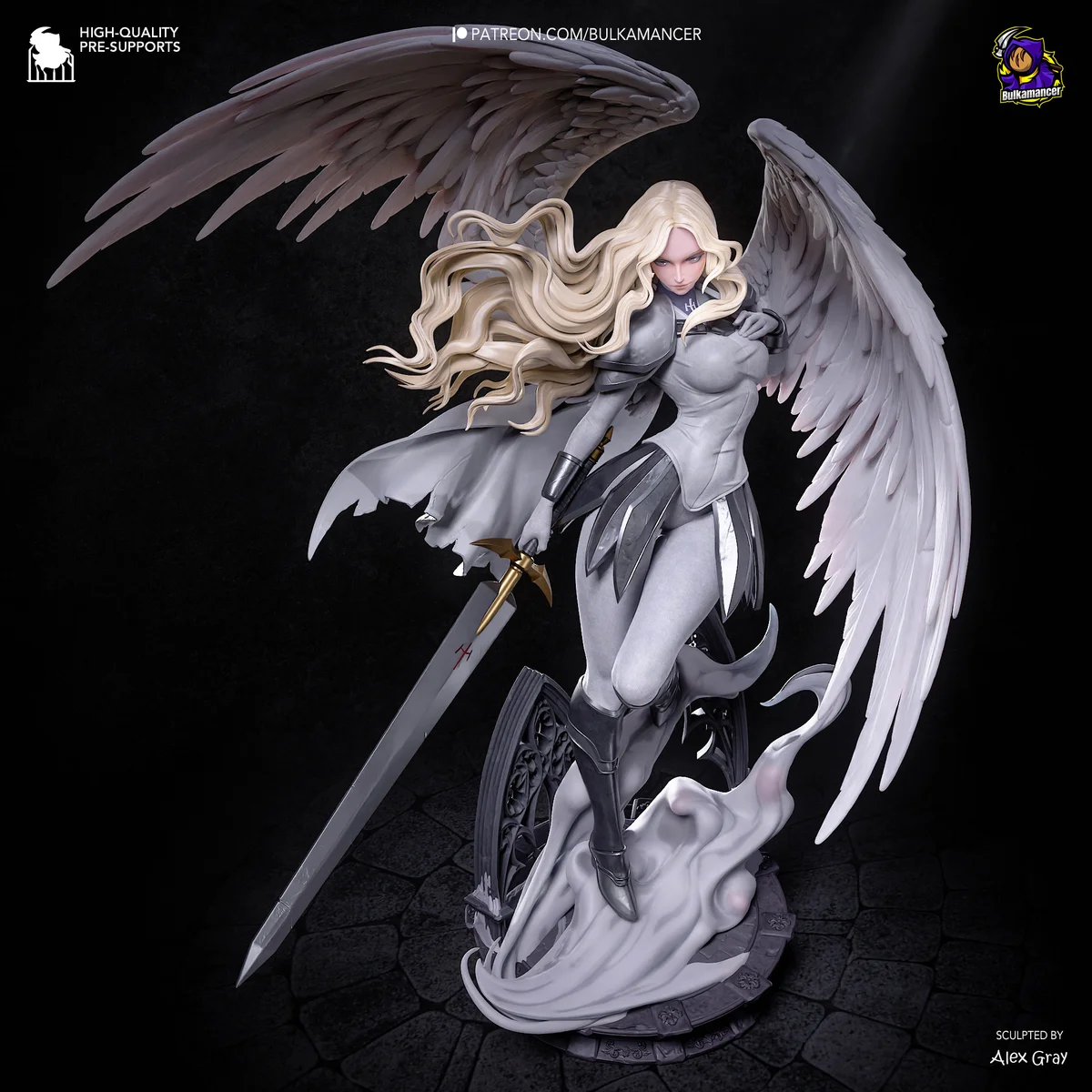 Teresa | Fan Art | 3D Printed Resin Model Garage Kit | *Un-Painted* | Bulkamancer 8