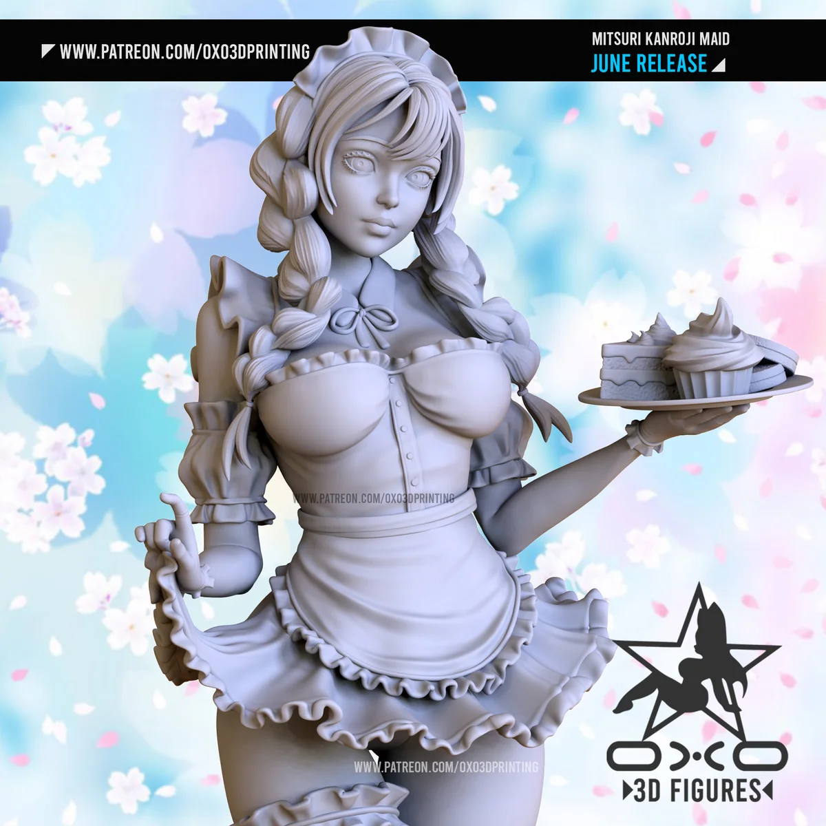 Mitsuri Kanroji | Fan Art | 3D Printed Resin Model Garage Kit | *Un-Painted* | OXO3D 5