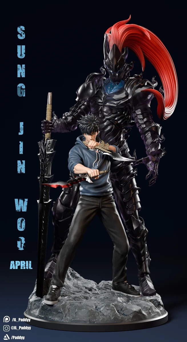 Soloist | Fan Art | 3D Printed Resin Model Garage Kit | *Un-Painted* | Il Paddyy 2