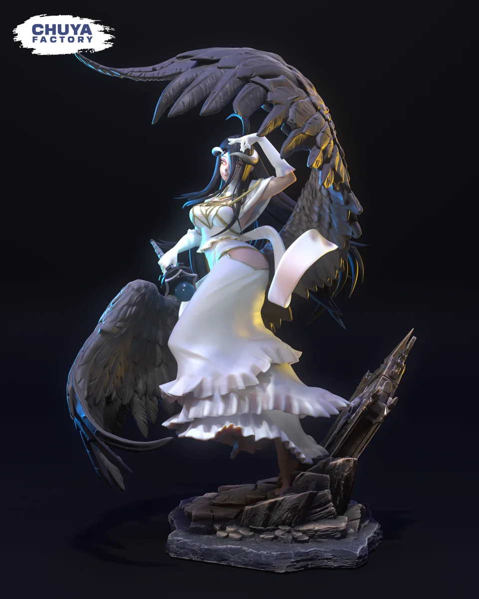 Albedo | Fan Art | 3D Printed Resin Model Garage Kit | *Un-Painted* | Chuya Factory 6