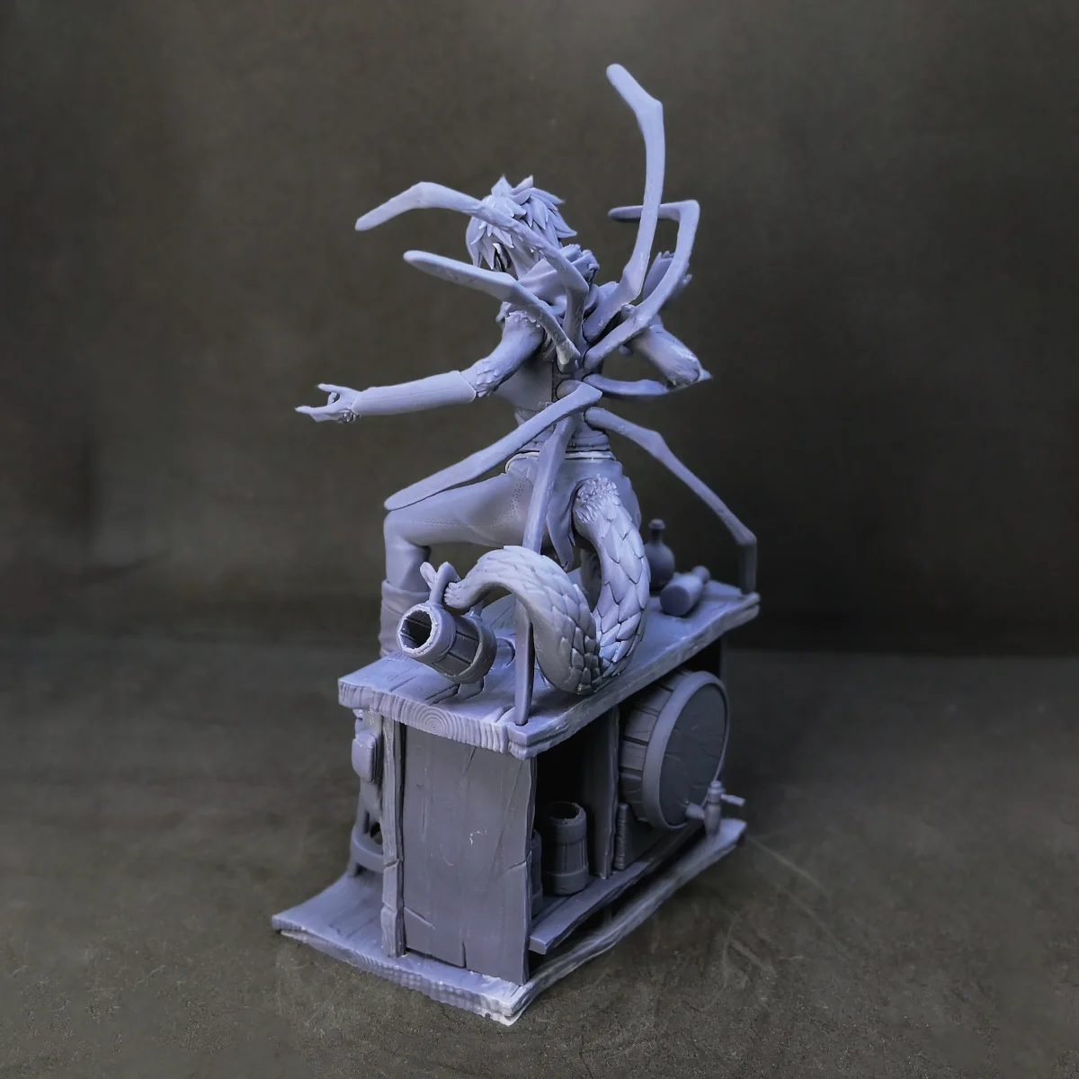Wenduag | Fan Art | 3D Printed Resin Model Garage Kit | *Un-Painted* | Bulkamancer 11