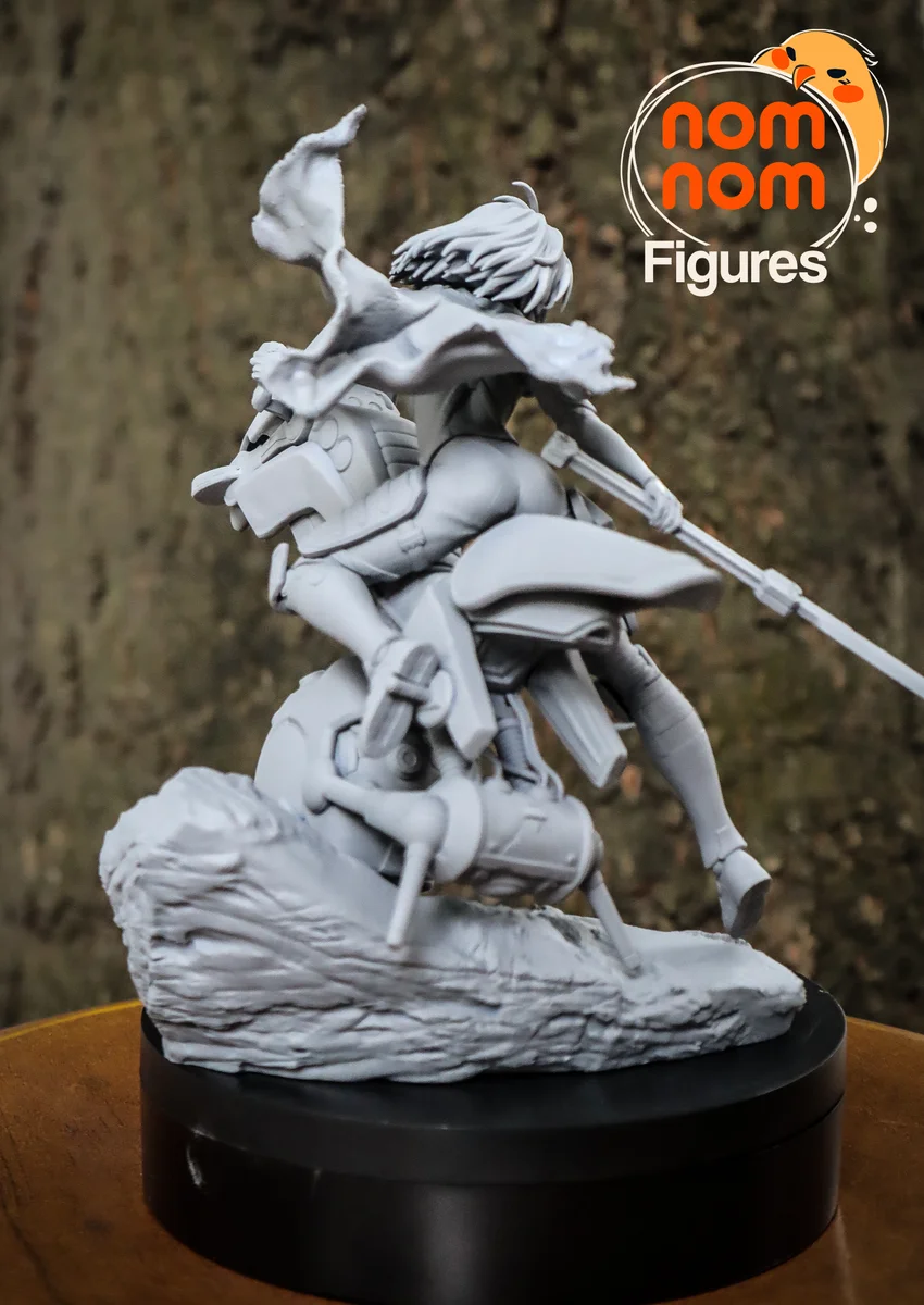 Alita | Fan Art | 3D Printed Resin Model Garage Kit | *Un-Painted* | Nomnom 9