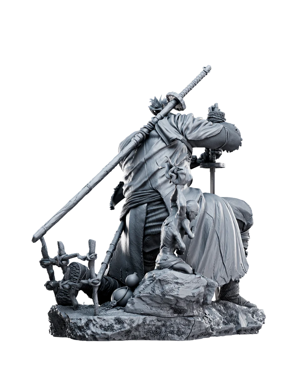 Sekiro | Fan Art | 3D Printed Resin Model Garage Kit | *Un-Painted* | Rechtag 10
