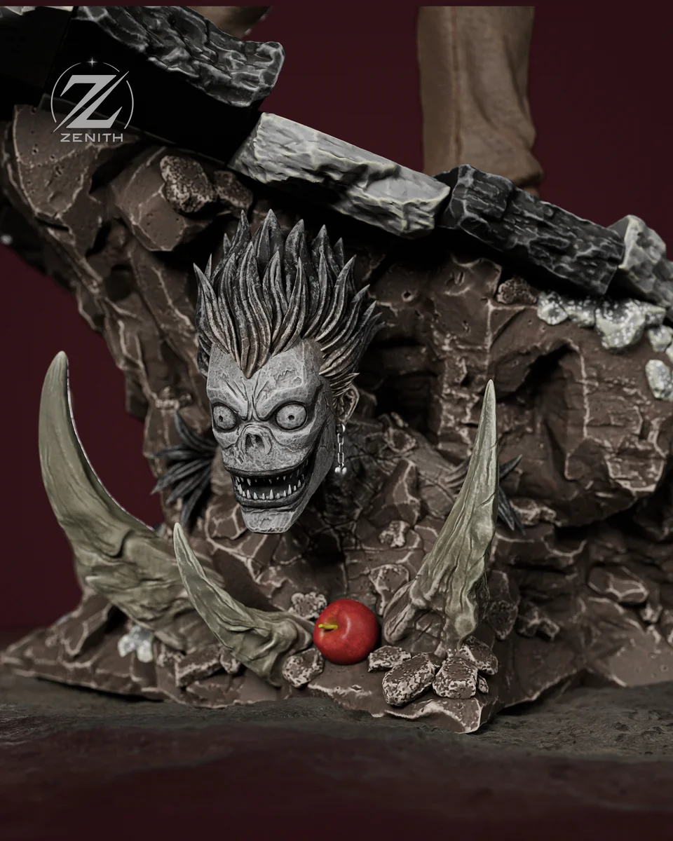Light Yagami | Fan Art | 3D Printed Resin Model Garage Kit | *Un-Painted* | Zenith Studios 7