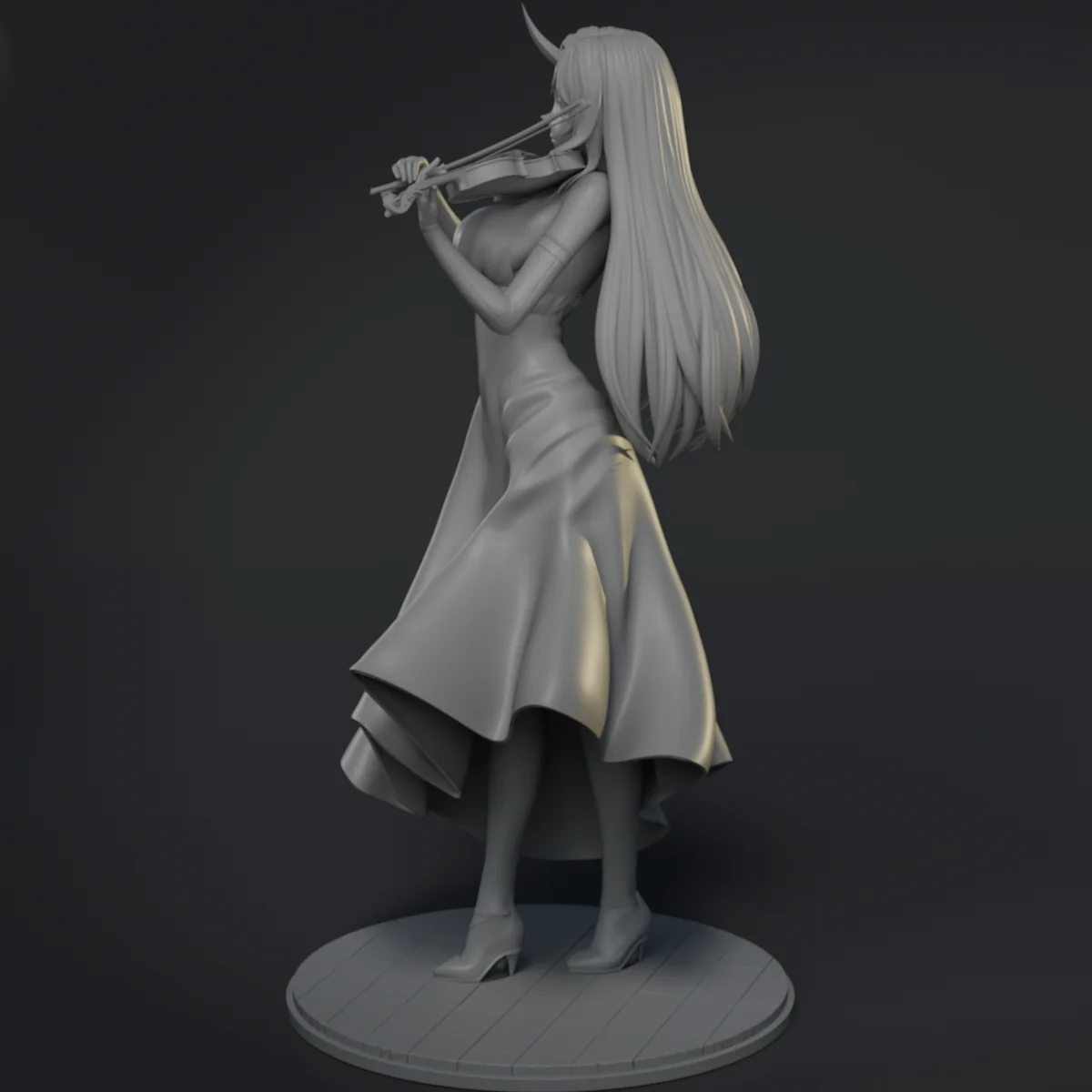 Shion | Fan Art | 3D Printed Resin Model Garage Kit | *Un-Painted* | Inari Figure 9