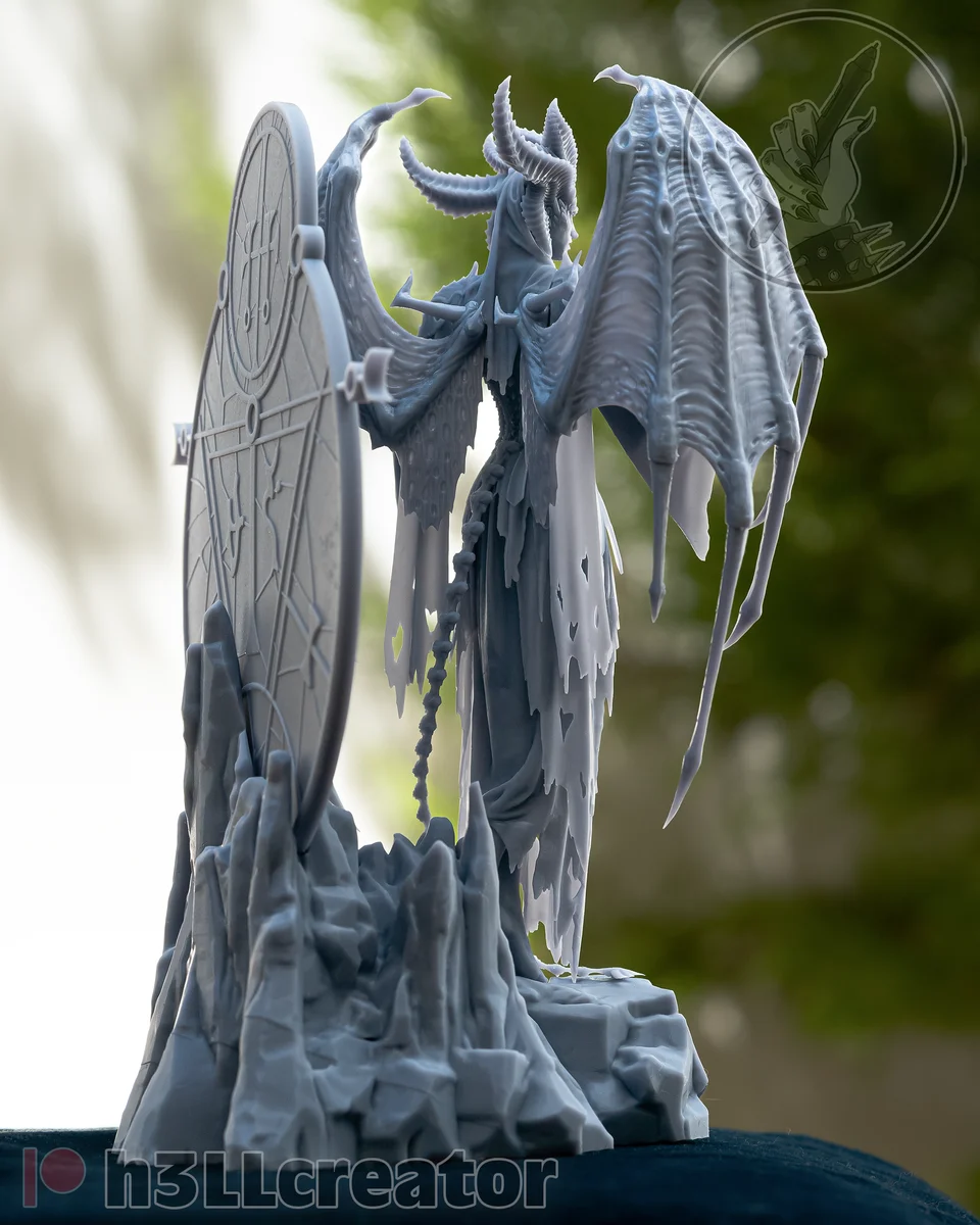 Lilith | Fan Art | 3D Printed Resin Model Garage Kit | *Un-Painted* | H3LL Creator 9