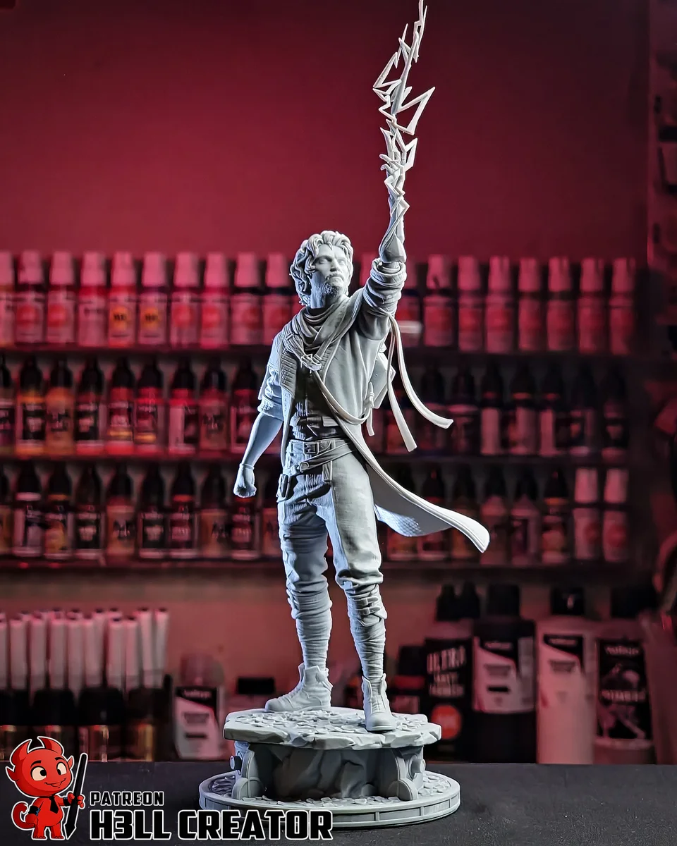 Gustave | Fan Art | 3D Printed Resin Model Garage Kit | *Un-Painted* | H3LL Creator 9